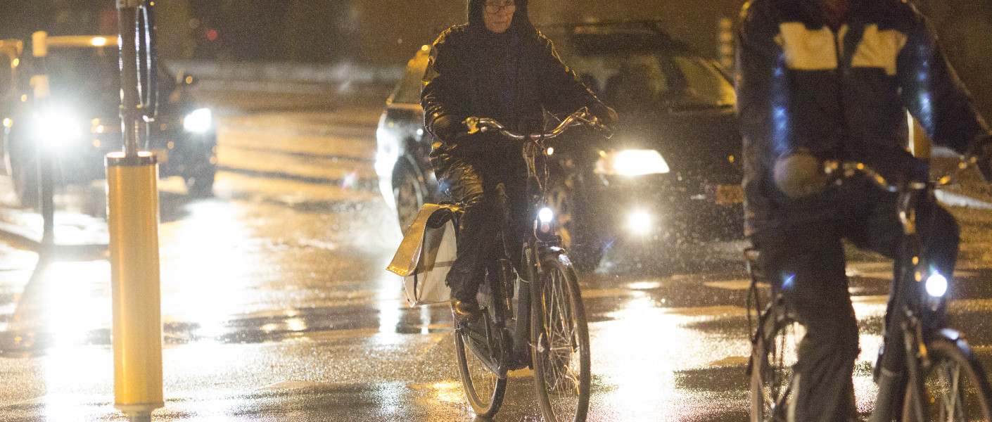 fietsverlichting regen